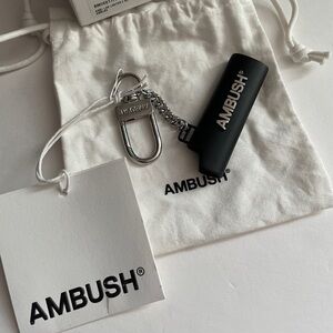 NWT AMBUSH Black Keychain